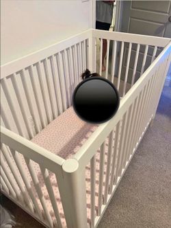 Crib and Crib Mattress