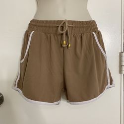 Indero Jersey Shorts Tan size s/m 