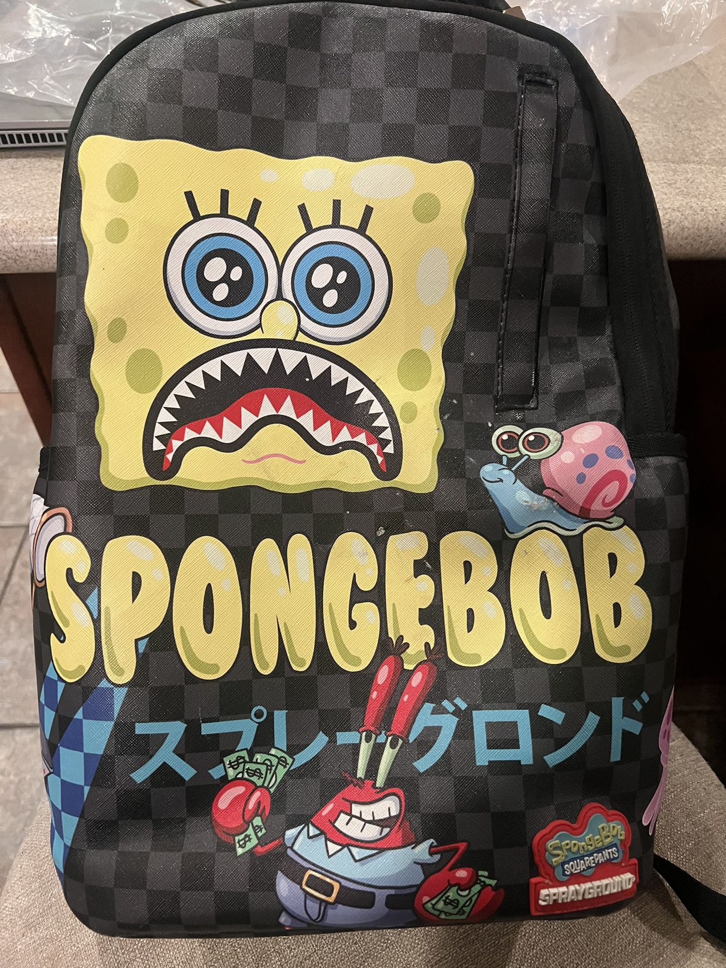 Sprayground SpongeBob SquarePants Backpack for Sale in Mesa, AZ - OfferUp