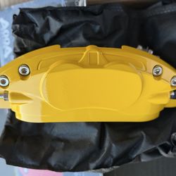 AOAA Racing Brake Caliper Covers – Yellow (New)