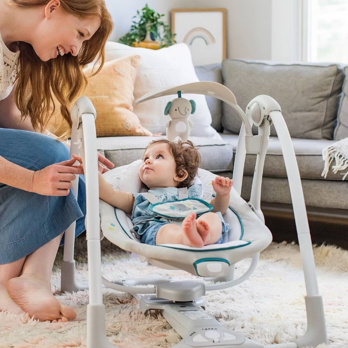 Ingenuity ConvertMe Swing-2-Seat (NASH) Baby Swing