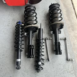 Set of 4 Front-Rear Quick Complete Strut-Shock Compatible With 2005-2010 Ford Mustang