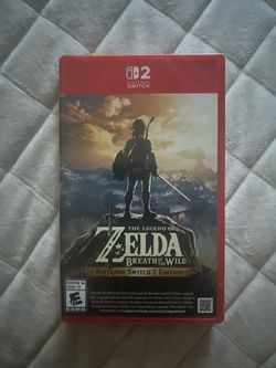 Legend of Zelda Breath of The Wild Nintendo Switch 2 Edition