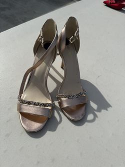 Rose Gold Heels Size 8 1/2