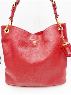 Prada Vitello Large Tote 