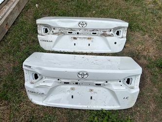 2020 2021 2022 2023 Toyota Corolla Trunk Lid