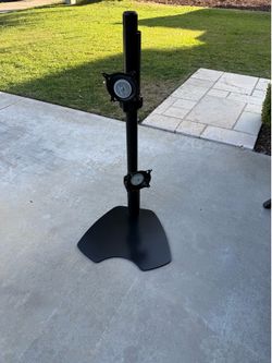 Chief KTP230B Dual Vertical Monitor Table Stand