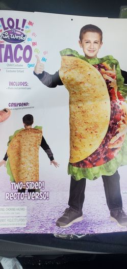 Kids taco costume