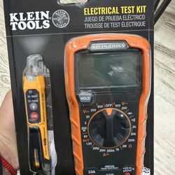 Brand new Klein Tools Digital Multimeter and Non-Contact Voltage Tester Set