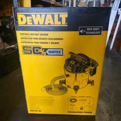 Dewalt Stealthsonic Quiet 12-Gallon 5.5 HP Corded Wet/Dry Shop #4202