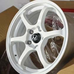 16x7.0 BRAND NEW MST MT40 GLOSS WHITE WHEELS/RIMS. 5X114.3