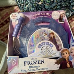 Disney Frozen Bluetooth Sing-Along Boombox