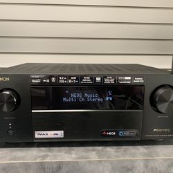 Denon 9.2 Channel AVR-X4500H 4K Home Theater Receiver w/Remote