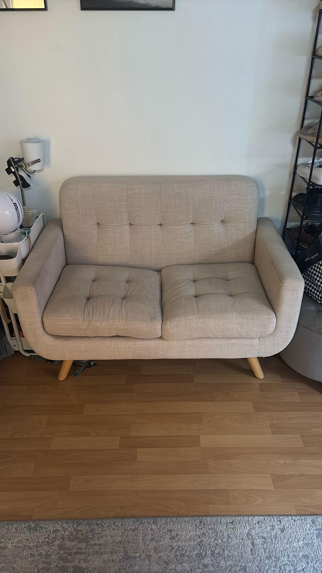 Tan Small Couch