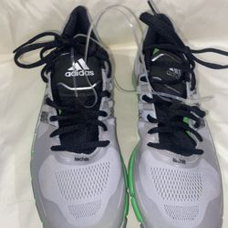 ADIDAS ADIPURE 360.2M TRAINING/FITNESS GRAY BLACK GREEN SHOES 