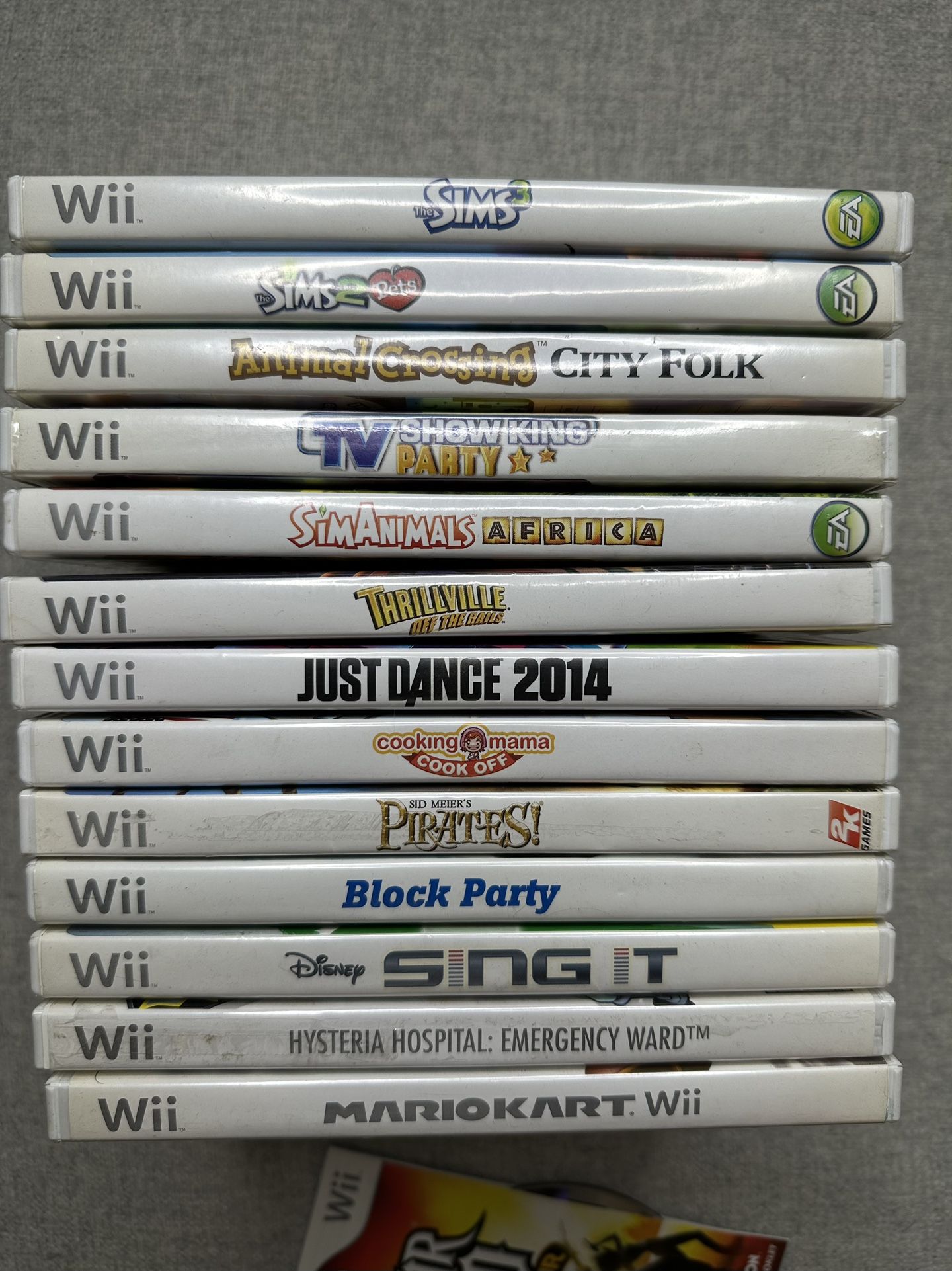 Wii Games (most games starting @ 5$)