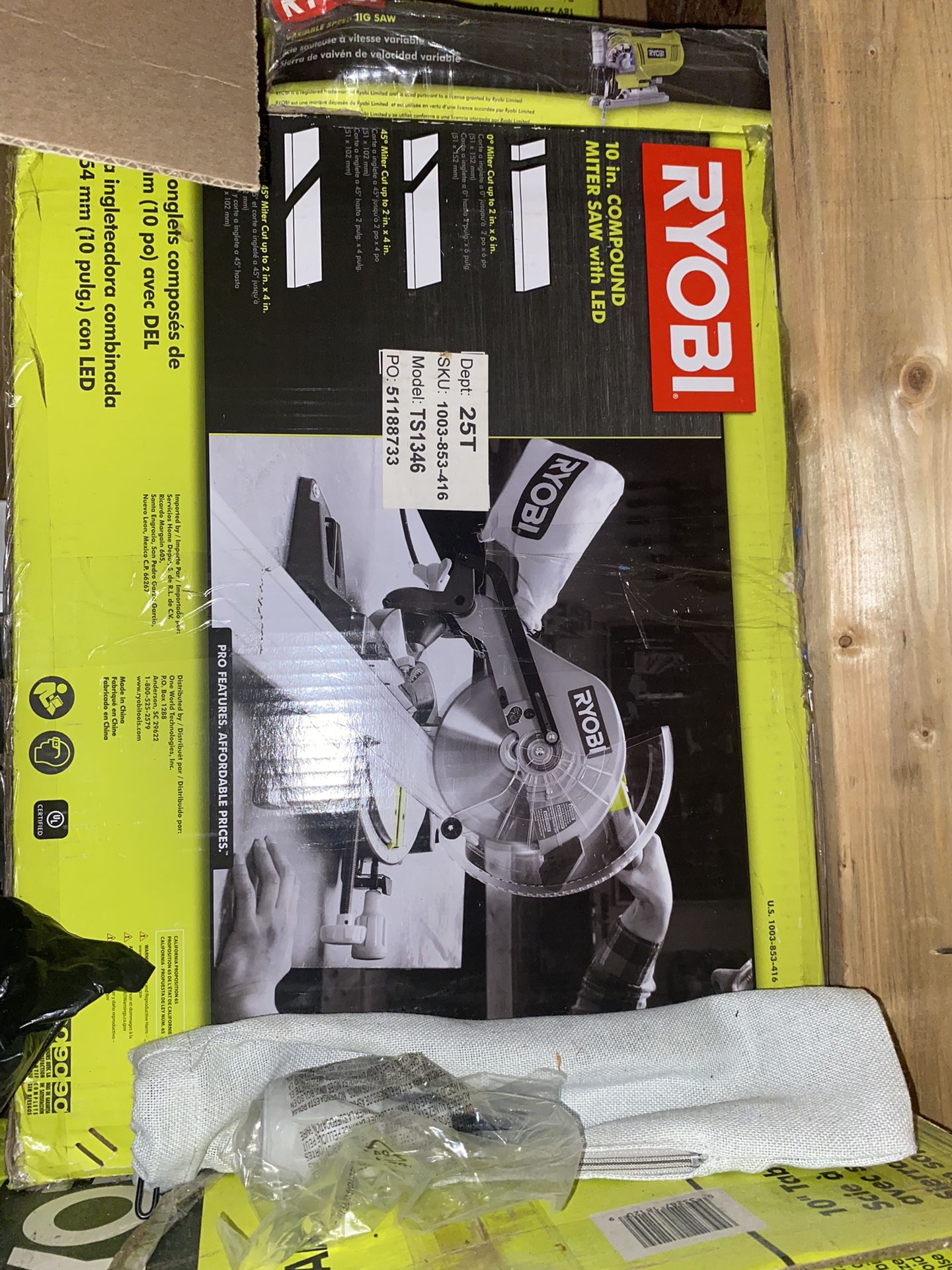 10 Inch Ryobi Miter Saw