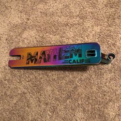 Pro Oil Slick Scooter Deck 