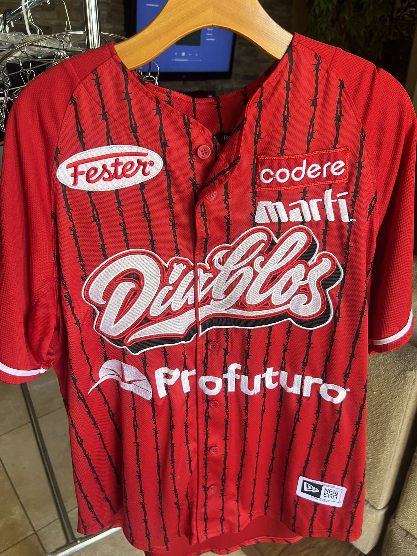 Diablos Rojos Del mexico Jersey Size (G)