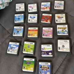 Nintendo DS Games. Lot Of 18
