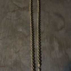 10k Gold Rope Chain