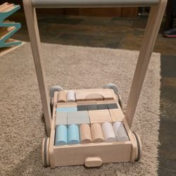 Wooden Walker and Block Stack