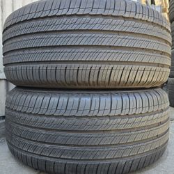 (2) 275 50 20 Michelin Tires 
