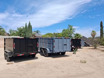 2027 DUMP TRAILERS STARTING AT 6K ( 3 MODELS AVAILABLE )