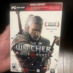 The Witcher Wild Hunt Pc Brand New Game