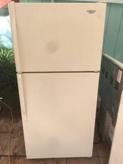 WHIRLPOOL FRIDGE 30" works perfect clean delivery extra