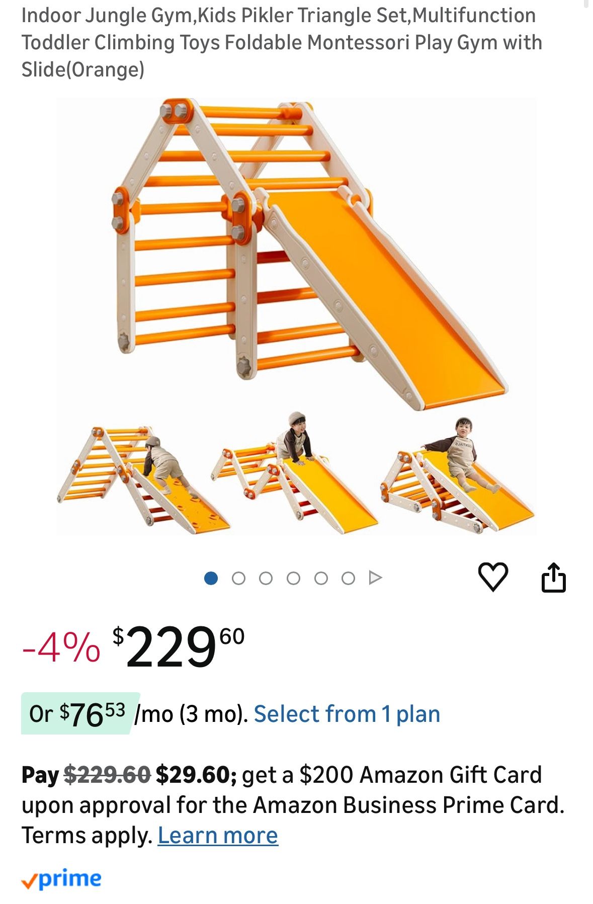 Kids Gym, Pickler Triangle