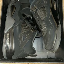 Black Cat Jordan 4s