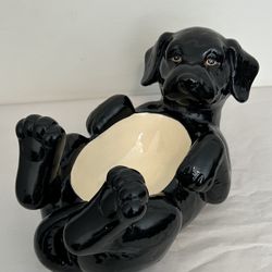 Big Sky black lab bowl