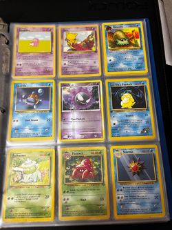 Vintage Pokemon cards