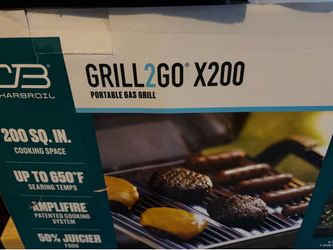 Charbroil gas grill portable! New!!