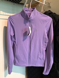 Purple Full-Zip Athletic Jacket with Tags