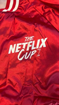 Netflix Cup Red Bomber Jacket
