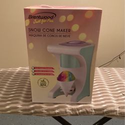 Snow Cone Maker