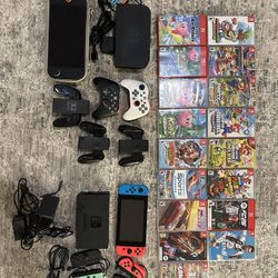 Nintendo Switch And Nintendo Switch 2 And 16 Games  