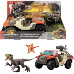 Jurassic World Launch ’N Battle Vehicle 🦖