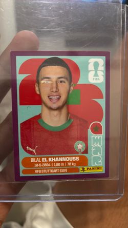 FIFA panini super rare card out of 204 packs