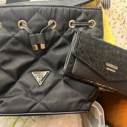 Guess purse & wallet combo 
