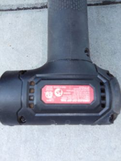 Hyper tough cordless cut off tool with USB in/out charge ports