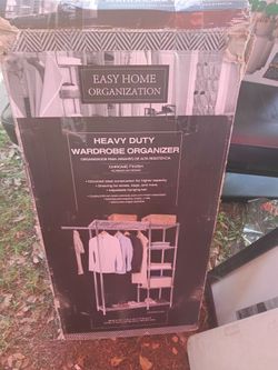 Heavy duty wardrobe organizer