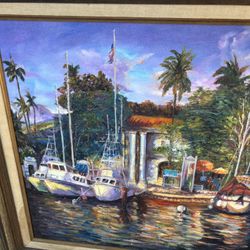 Hand-painted oil painting