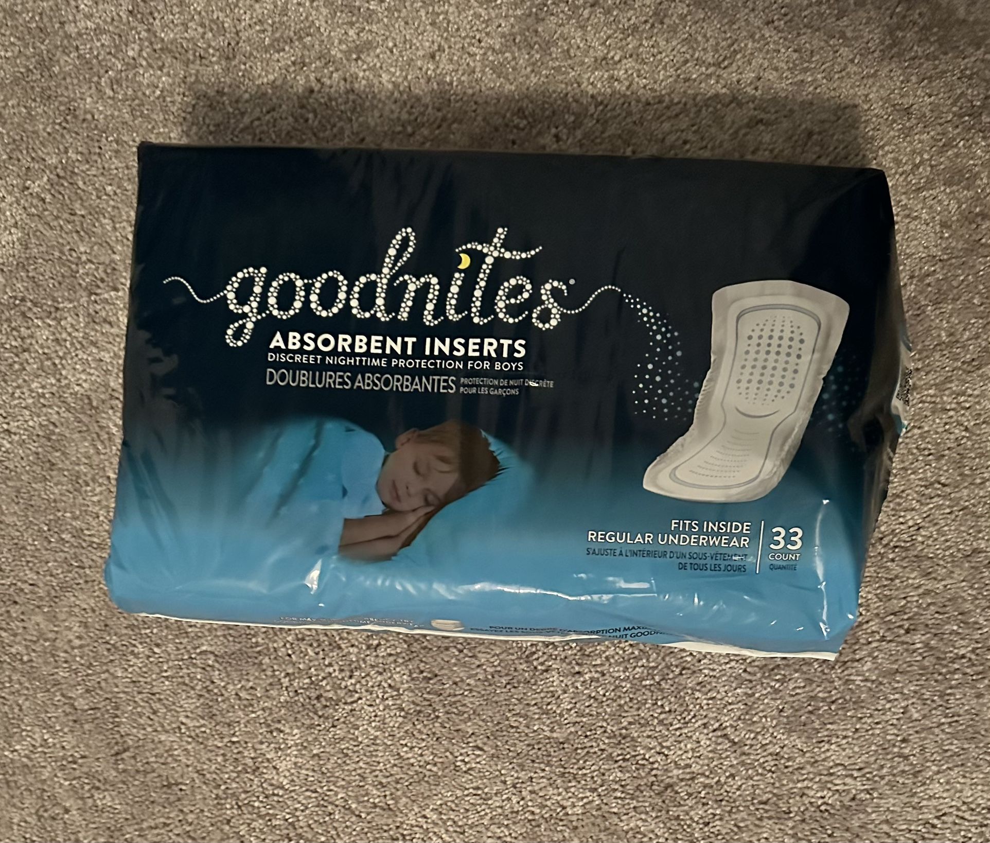 Goodnites Absorbent Inserts