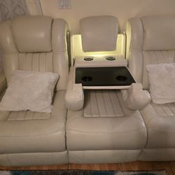 Fairly New 2 Pieces Leather Sofa $325 each