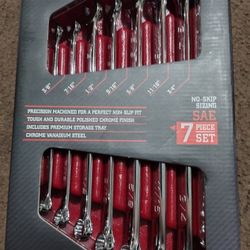 Icon Professional Long Combination Wrench Set 
