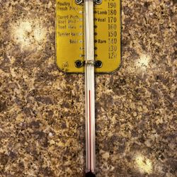 Vintage Roast Meat Thermometer T.C.A. Springfield, OH Pickup between Milford & Greenwood, DE