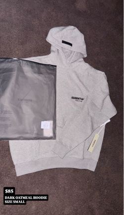 Dark oatmeal essential hoodie